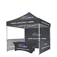 Get Instant Brand Recognition With Logo Pop Up Tents