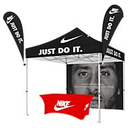 10x10 Canopy with Logo: Stand Out in Any Crowd