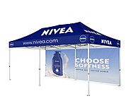 Tailgate in Style with Custom Tents! Show Your Team Spirit.