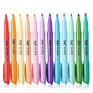 Mr. Pen- Pastel Highlighters, 12 Pack, Assorted Colors, Fast Dry, Highlighter Pastel, Pastel Highlighter Set, Bible J...