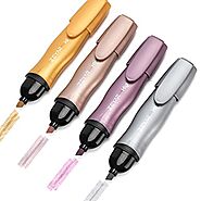 ZEYAR Aesthetic Highlighter Pen, Mystic Gems Colors, Chisel Tip Marker Pen, Water Based, No Bleed Dry Fast Easy to Ho...