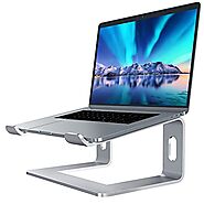 SOUNDANCE Laptop Stand, Aluminum Computer Riser, Ergonomic Laptops Elevator for Desk, Metal Holder Compatible with 10...