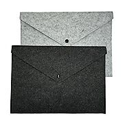ERCENTURY Felt File Folder, Durable Briefcase, Document Bag, Paper File Folders, Portfolio Case, Letter Envelope, Han...