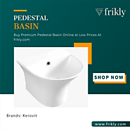 Buy Premium Quality Pedestal Basin Online at Low Prices In India | Frikly