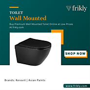 Buy Premium Quality Wall Mounted Toilet Online at Low Prices In India | Frikly