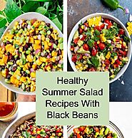 Healthy Summer Salad Recipe With Black Beans