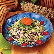 Salad Rong biển trứng Tôm - Bánh Tráng Phú Cường