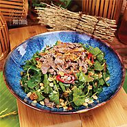 Salad rau Má thịt Bò - Bánh Tráng Phú Cường