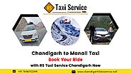 Chandigarh to Manali Taxi