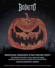 Chipotle Dresses Up as Scary Fast-Food Chain Cheapotle for Halloween