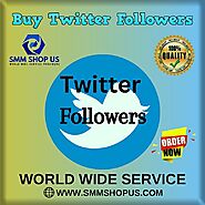 Buy Twitter Followers - SmmShopUS