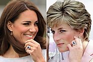 5 CT Blue Sapphire Replica Princess Kate Middleton Ring