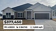 New Construction Home For Sale In Winterville, NC | 2,505 Sq. Ft | 4 beds 3 baths | $377,450