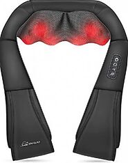 Shiatsu neck and back massager