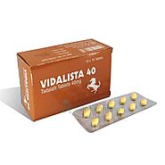 Vidalista 40 mg tadalafil tablets