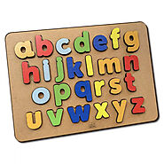 Alphabets Letters Small Case Wooden Chunky 3+ Years – Mini Leaves
