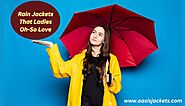 Colors in Rain Jackets That Ladies Oh-So Love | Oasis Jackets