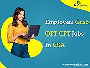 Employers Grab OPT CPT Jobs In USA