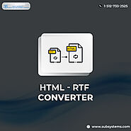 USE THE HTML - RTF CONVERTER FOR SECURED FILE SHARING