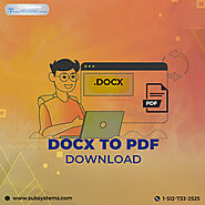 Convert DOCX to PDF in just one click with DOCX to PDF Converter - Texas, USA - Free Online Classified Ads