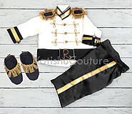 Baby Boy 1st Birthday Prince theme Black Clothing