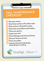 Fall Maintenance Checklist