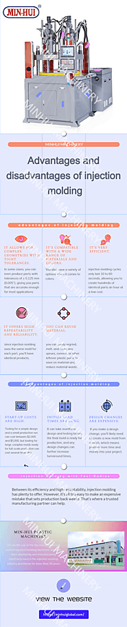 MINHUI Advantages and Disadvantages of Injection Molding