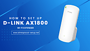 How to Set Up D-Link AX1800 Wi-Fi Extender