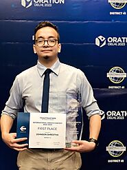 Johnson Shrestha triumphs as Regional Champion in World Championship of Public Speaking, Shines spotlight on Toastmas...