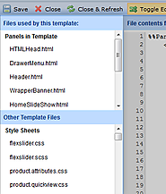 Accessing and Customizing Template Files