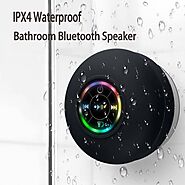 Ultimate Shower Speaker with IPX7 LED Display - Gadjetree