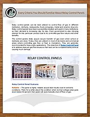 Every Little Thing You Should Familiar About Relay Control Panels
