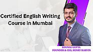 Certified English Writing Course in Mumbai