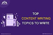 The Ultimate Guide to Content Writing Topics for 2024