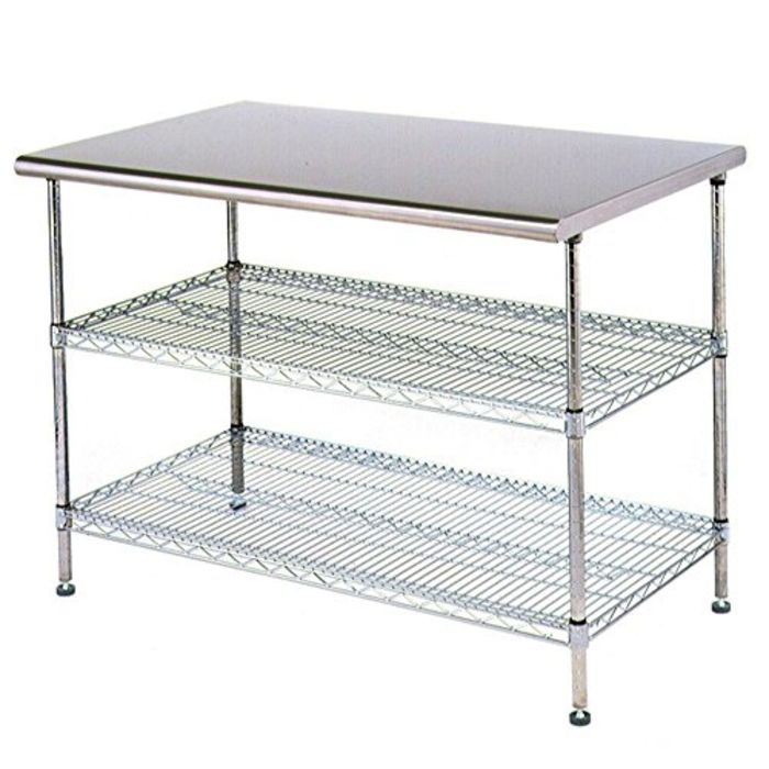 Best Stainless Steel Prep Table Reviews 2020 Stainless Steel Work