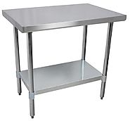 Commercial Stainless Steel Work Prep Table 24 x 36 NSF Certified
