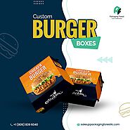 Custom Burger Boxes - Custom Burger Packaging