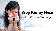 How to Stop a Runny Nose in 5 Minutes Naturally [Updated 2023]