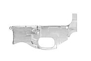 AR-15 80% LOWER – BILLET 6061-T6 – CURVED – RAW ALUMINUM