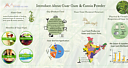Introduce About Guar Gum & Cassia Powder - Infographic