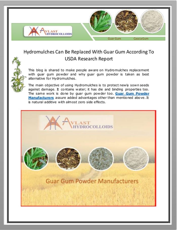 Guar Gum Powder A Listly List