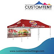 “Get Attention With Eye-Catching Custom Tents With Logos"