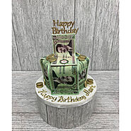 Need elegant birthday cake in Hamilton, Ontario - Just Temptations