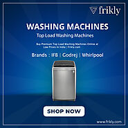 Top Load Washing Machines - Shop Top Load Washing Machines Online at Low Prices In India | Frikly