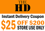 Home Depot $25 Off Coupon