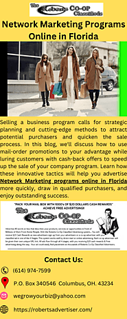 Get the Best Network Marketing Programs Online in Florida