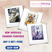 Get New Arrivals Diamond Paintings from Diamond Painting Hub USA