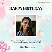Birthday Card Online Maker With Photo Download