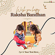 Happy Raksha Bandhan Rakhi 2023 Festival Online Photo Editor