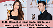 M.O.I Cosmetics thắng lớn tại giải thưởng doanh nghiệp Châu Á Thái Bình Dương